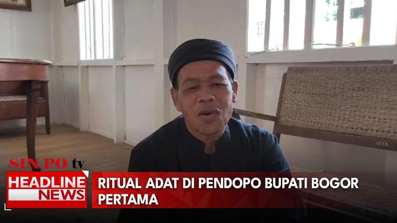 Ritual Adat Di Pendopo Bupati Bogor Pertama
