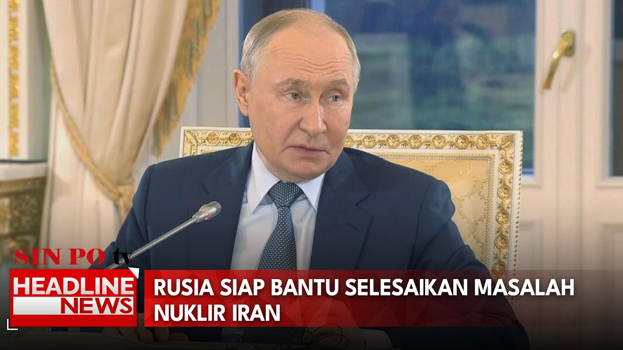 Rusia Siap Bantu Selesaikan Masalah Nuklir Iran