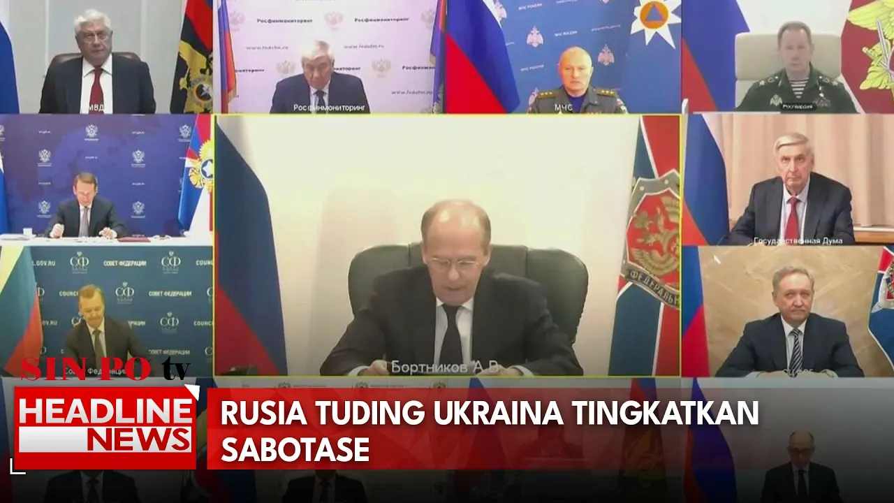 Rusia Tuding Ukraina Tingkatkan Sabotase