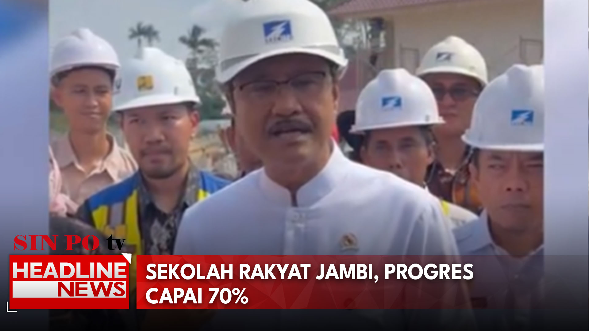 Sekolah Rakyat Jambi, Progres Capai 70%