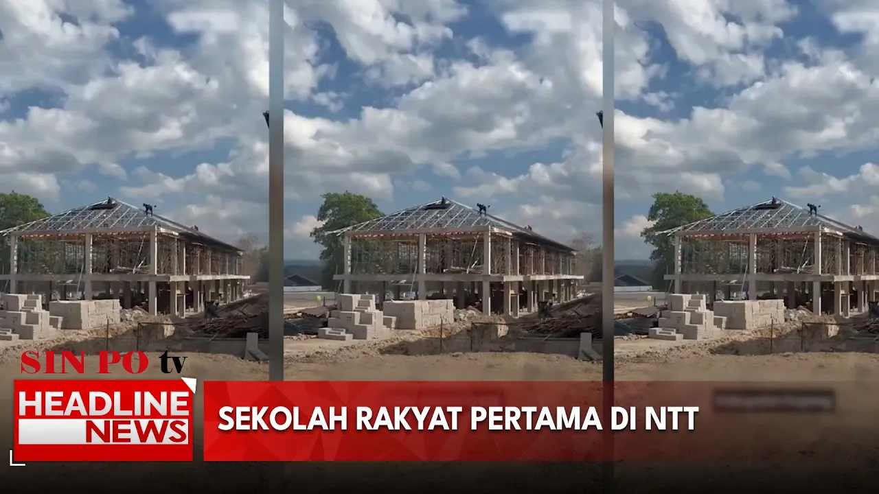Sekolah Rakyat Pertama Di NTT