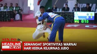 Semangat Sportivitas Warnai Hari Kedua Kejurnas Judo