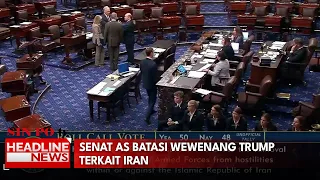 Senat AS Batasi Wewenang Trump Terkait Iran