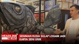 Seniman Rusia Sulap Logam Jadi Karya Seni Unik