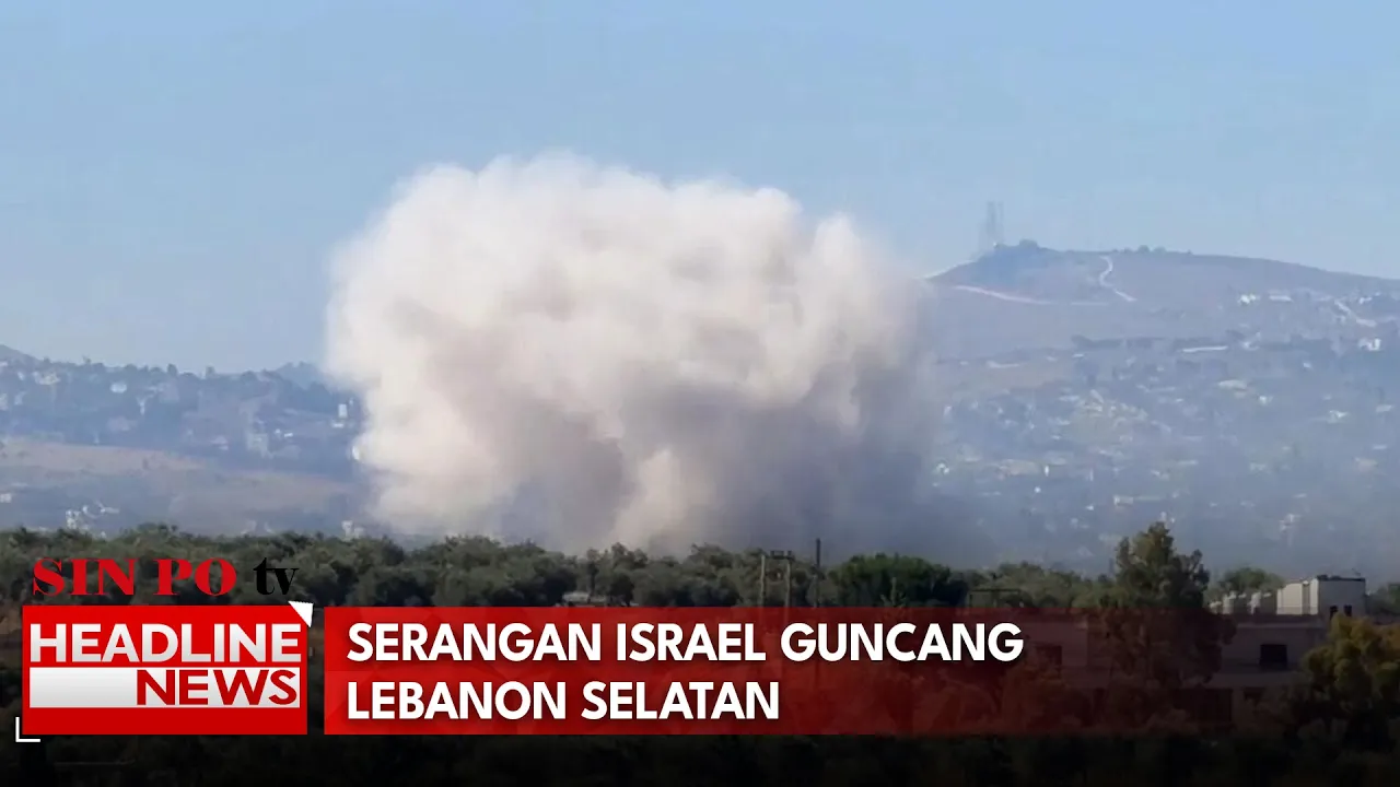 Serangan Israel Guncang Lebanon Selatan