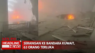 Serangan ke Bandara Kuwait, 63 orang terluka