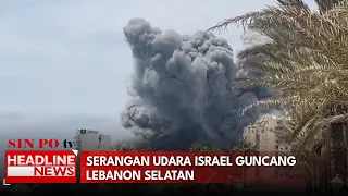 Serangan Udara Israel Guncang Lebanon Selatan