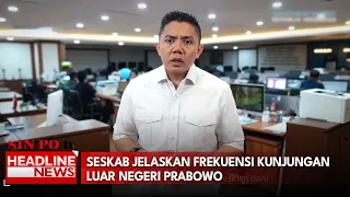 Seskab Jelaskan Frekuensi Kunjungan Luar Negeri Prabowo