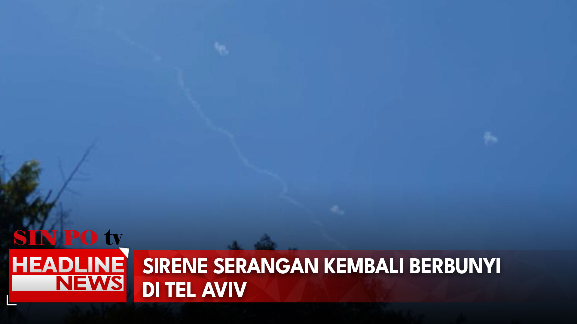 Sirene Serangan Kembali Berbunyi Di Tel Aviv