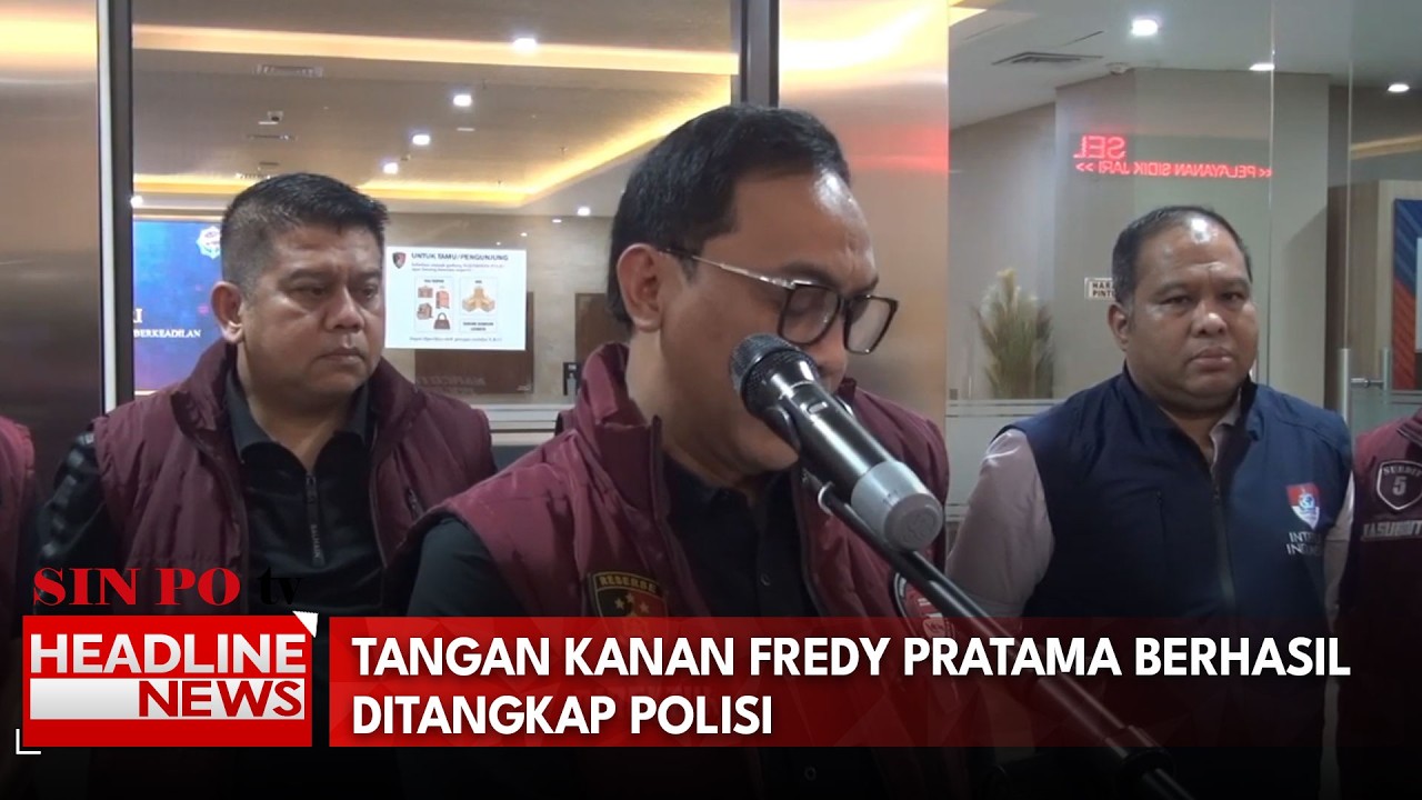 Tangan Kanan Fredy Pratama Berhasil Ditangkap Polisi