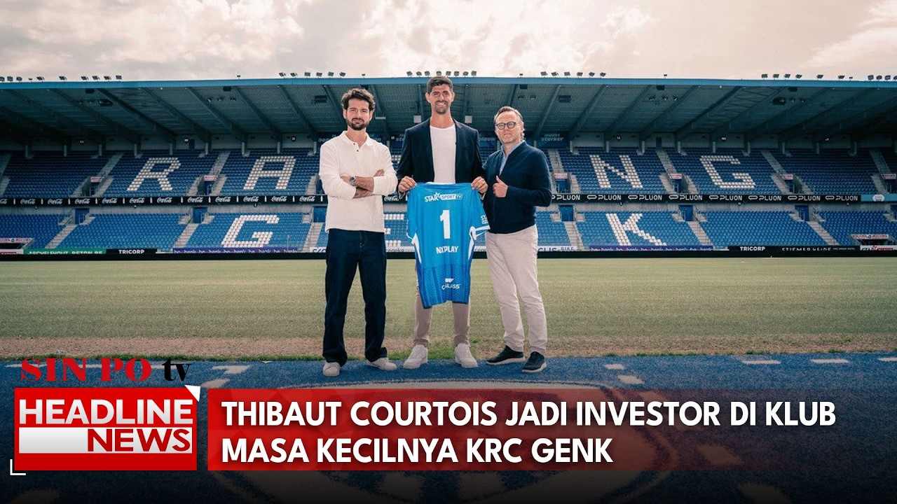 Thibaut Courtois Jadi Investor Di Klub Masa Kecilnya KRC Genk