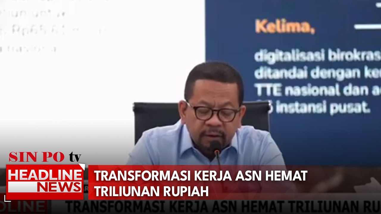 Transformasi Kerja ASN Hemat Triliunan Rupiah