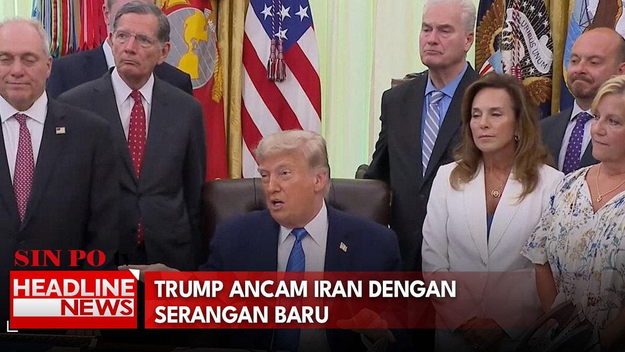 Trump Ancam Iran Dengan Serangan Baru