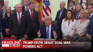 Trump Kritik Senat Soal War Powers ACT