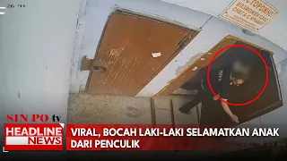 Viral, Bocah Laki-Laki Selamatkan Anak Dari Penculik