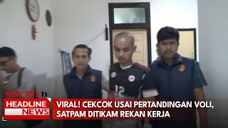 Viral! Cekcok Usai Pertandingan Voli, Satpam Ditikam Rekan Kerja