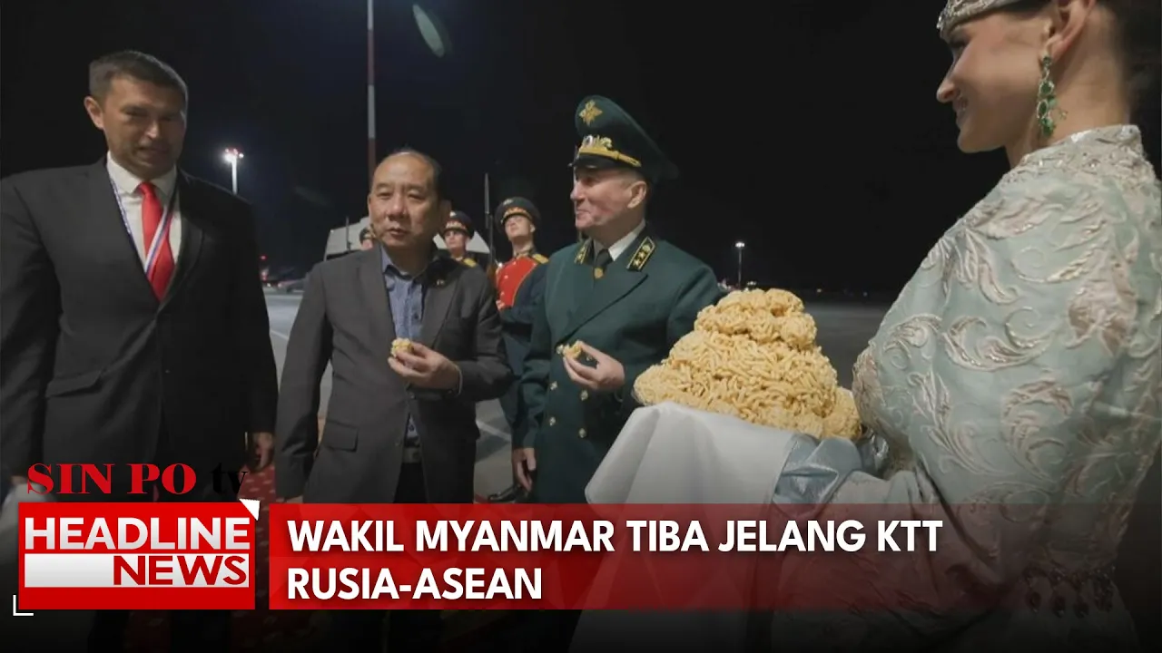 Wakil Myanmar Tiba Jelang KTT Rusia-Asean