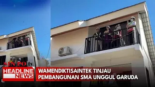 Wamendiktisaintek Tinjau Pembangunan Sma Unggul Garuda