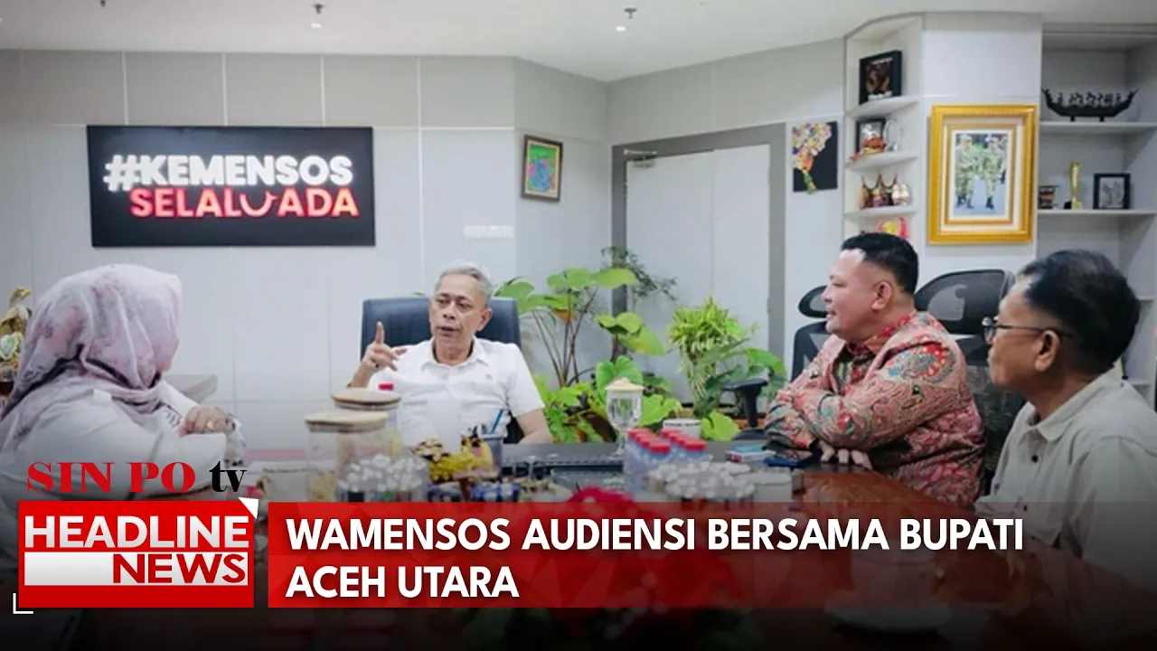 Wamensos Audiensi Bersama Bupati Aceh Utara
