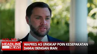 Wapres AS Ungkap Poin Kesepakatan Damai Dengan Iran