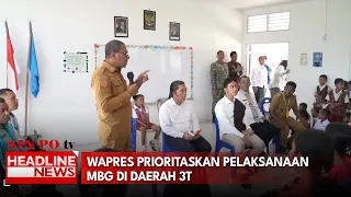 Wapres Prioritaskan Pelaksanaan MBG di Daerah 3T