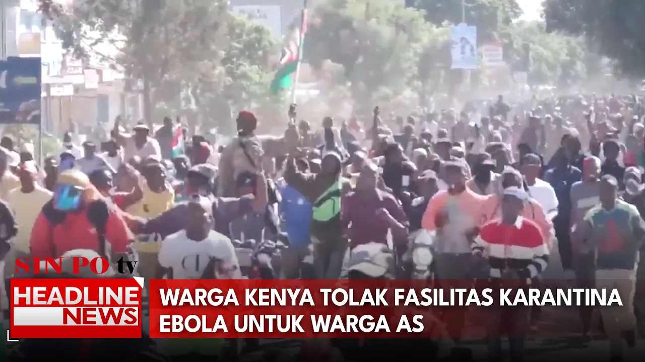 Warga Kenya Tolak Fasilitas Karantina Ebola Untuk Warga As