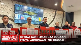 10 WNA Jadi Tersangka Dugaan Penyalahgunaan Izin Tinggal