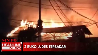 2 Ruko Ludes Terbakar