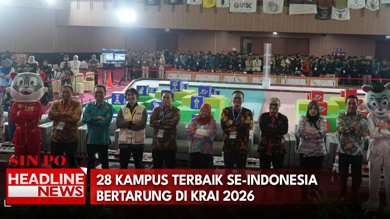 28 Kampus Terbaik Se-Indonesia Bertarung Di Krai 2026