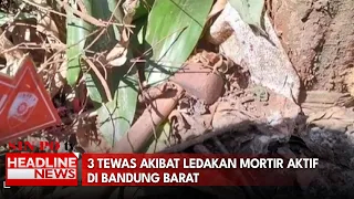 3 Tewas Akibat Ledakan Mortir Aktif di Bandung Barat