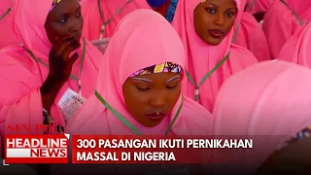 300 Pasangan Ikuti Pernikahan Massal di Nigeria