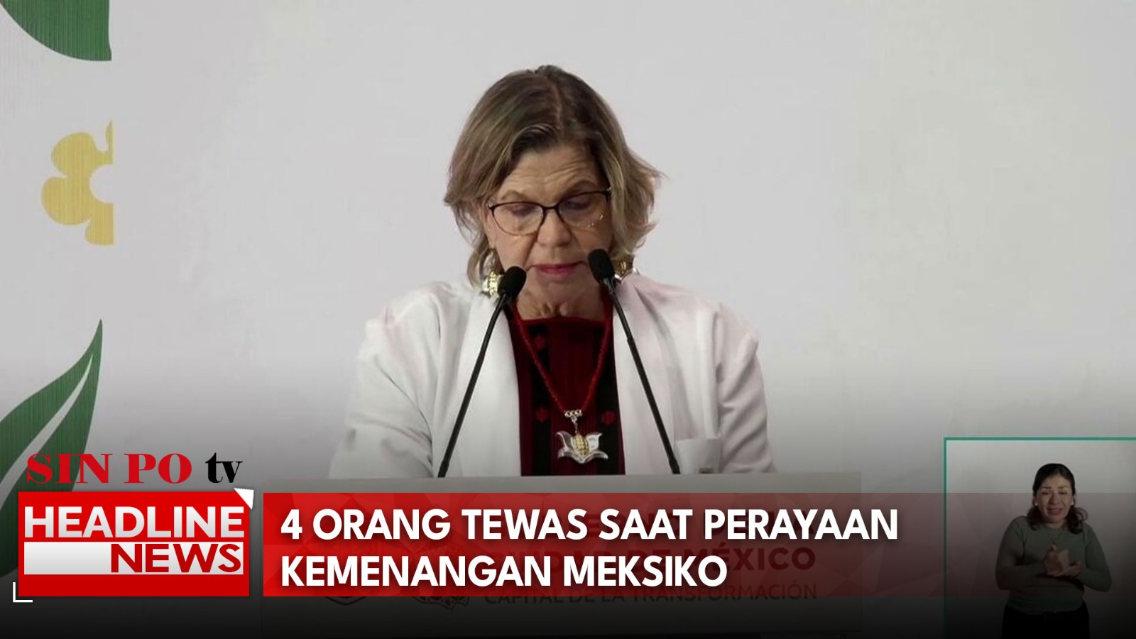 4 Orang Tewas Saat Perayaan Kemenangan Meksiko