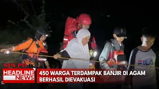 450 Warga Terdampak Banjir di Agam Berhasil Dievakuasi
