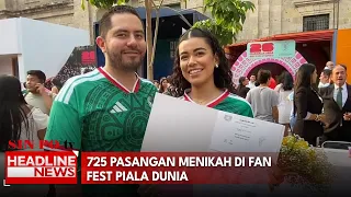 725 Pasangan Menikah Di Fan Fest Piala Dunia