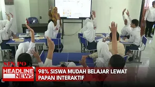 98% Siswa Mudah Belajar Lewat Papan Interaktif