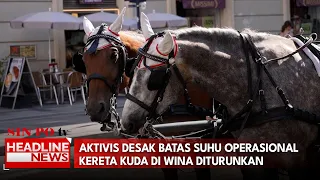 Aktivis Desak Batas Suhu Operasional Kereta Kuda di Wina Diturunkan