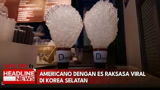 Americano Dengan Es Raksasa Viral Di Korea Selatan