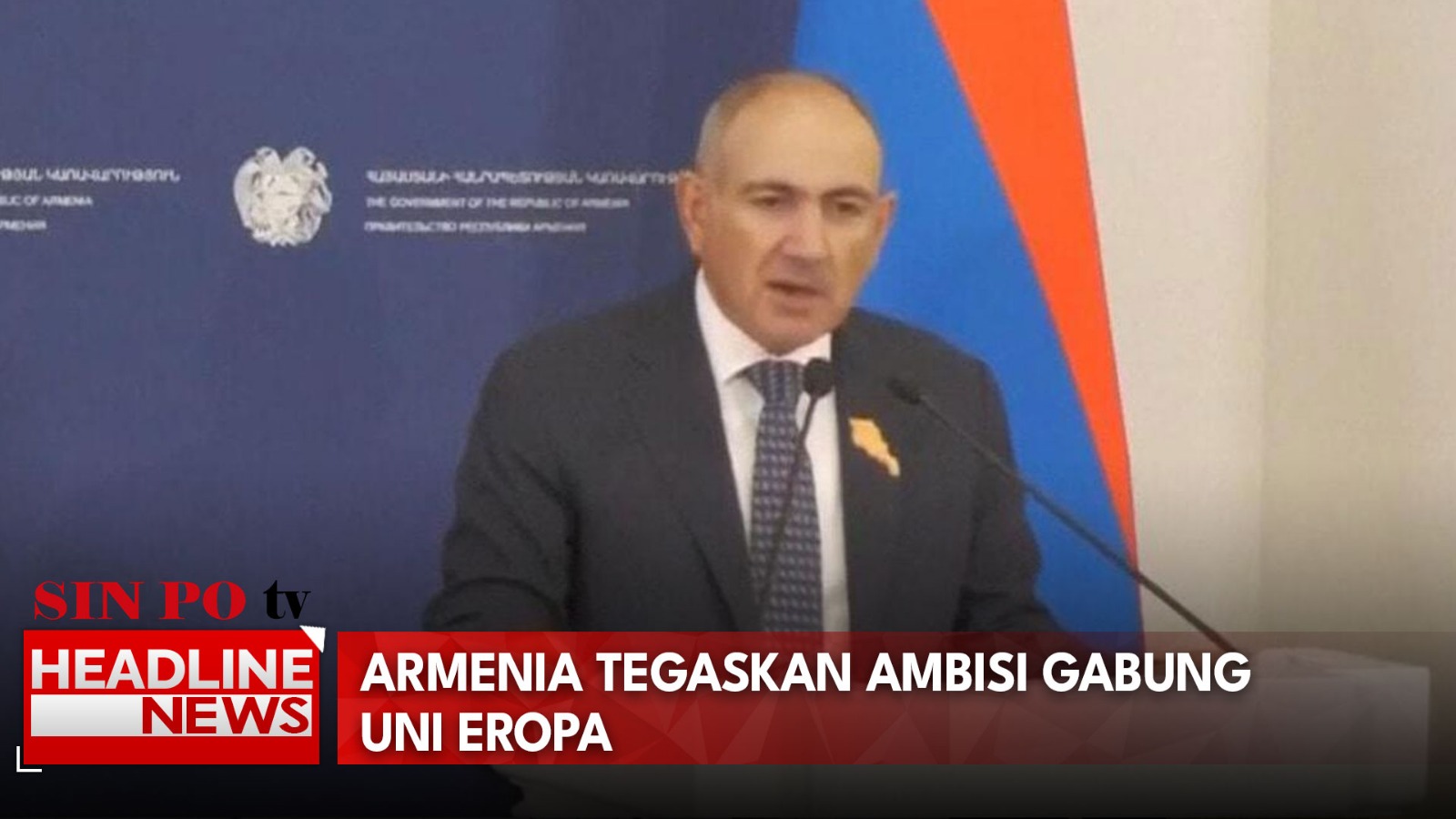 Armenia Tegaskan Ambisi Gabung Uni Eropa