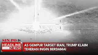 AS Gempur Target Iran, Trump Klaim Teheran Ingin Berdamai