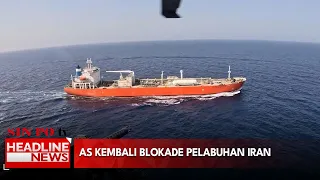 AS Kembali Blokade Pelabuhan Iran