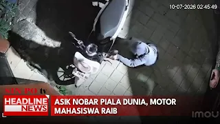 Asik Nobar Piala Dunia, Motor Mahasiswa Raib