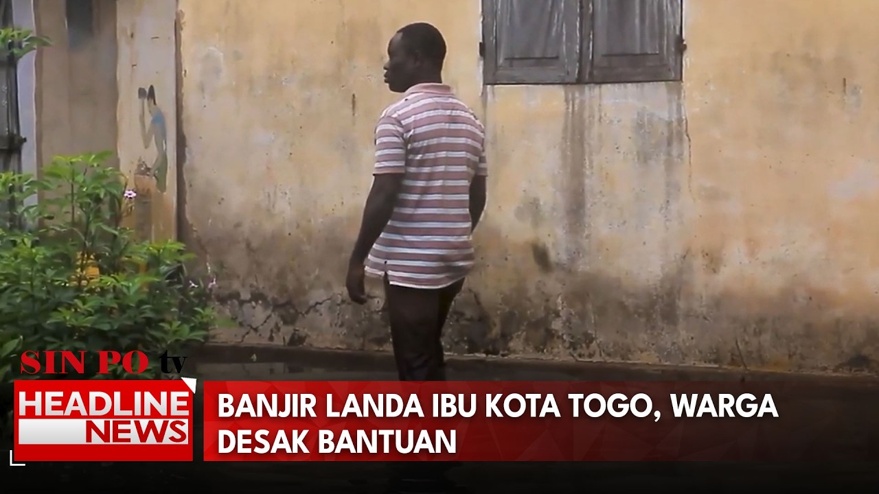 Banjir Landa Ibu Kota Togo, Warga Desak Bantuan