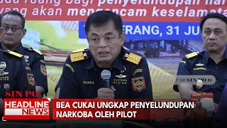 Bea Cukai Ungkap Penyelundupan Narkoba Oleh Pilot