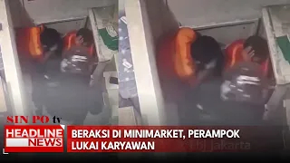 Beraksi di Minimarket, Perampok Lukai Karyawan