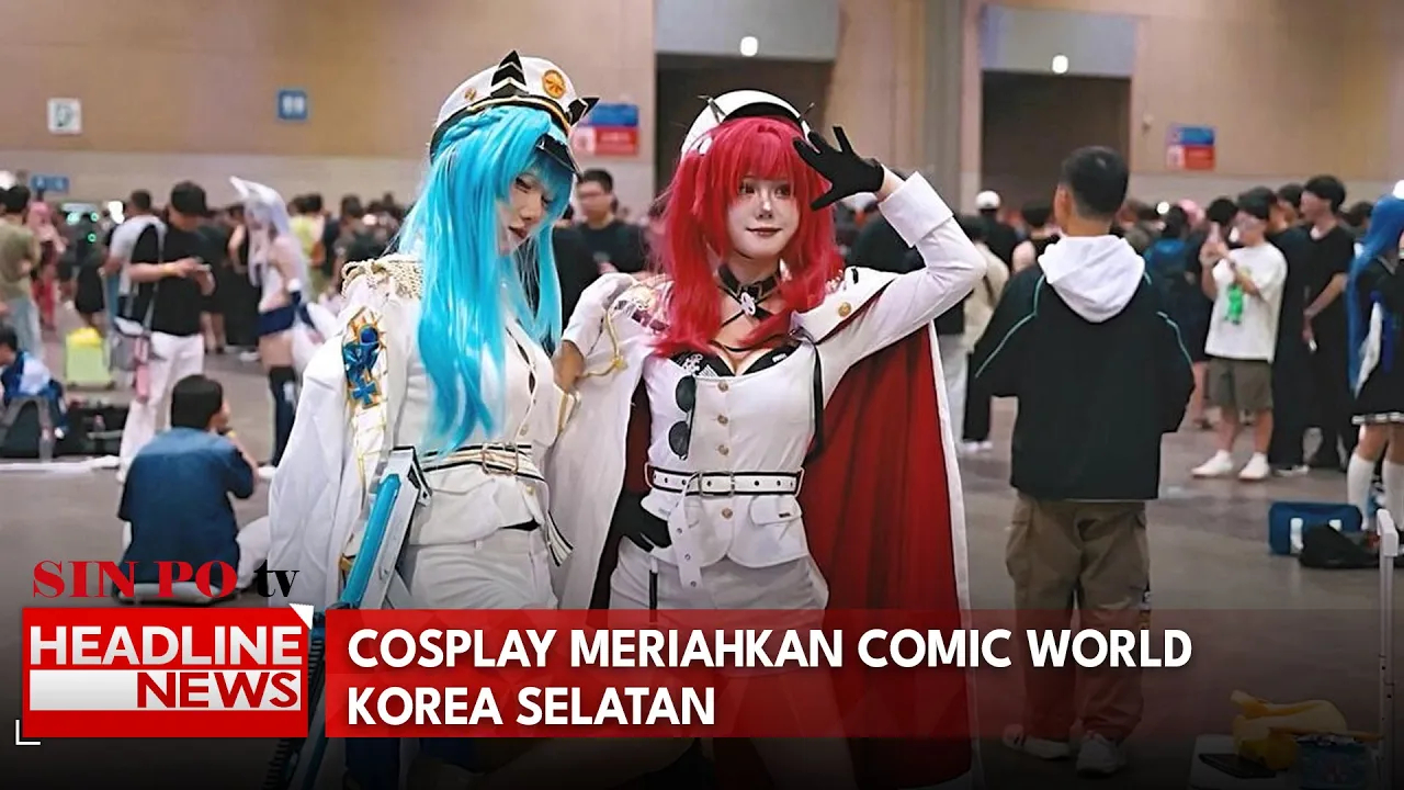 Cosplay Meriahkan Comic World Korea Selatan