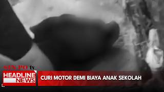 Curi Motor Demi Biaya Anak Sekolah