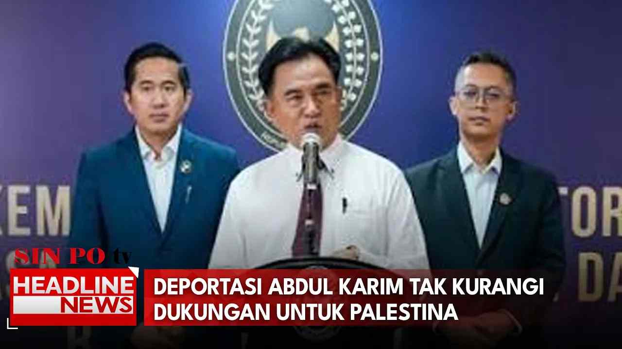 Deportasi Abdul Karim Tak Kurangi Dukungan Untuk Palestina
