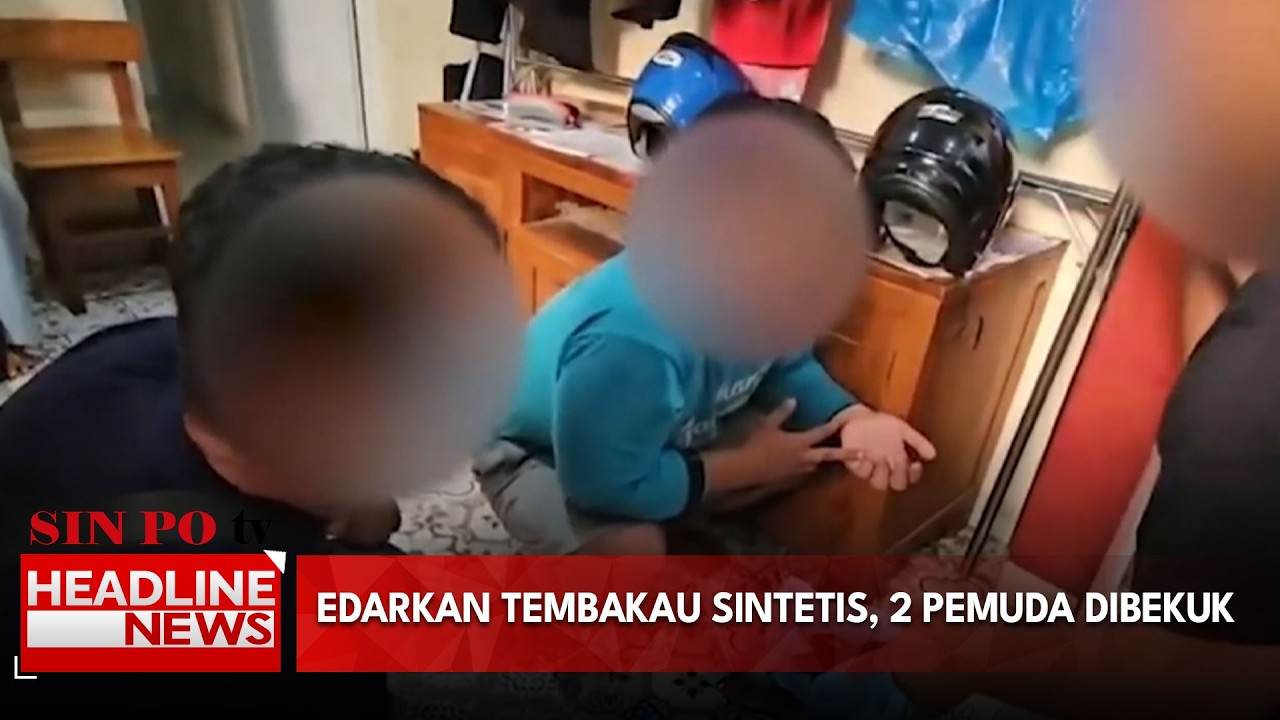 Edarkan Tembakau Sintetis, 2 Pemuda Dibekuk