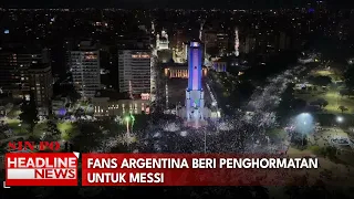 Fans Argentina Beri Penghormatan Untuk Messi