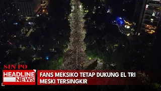 Fans Meksiko Tetap Dukung El Tri Meski Tersingkir
